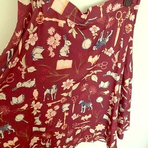 ModCloth Literary A-Aline Skirt